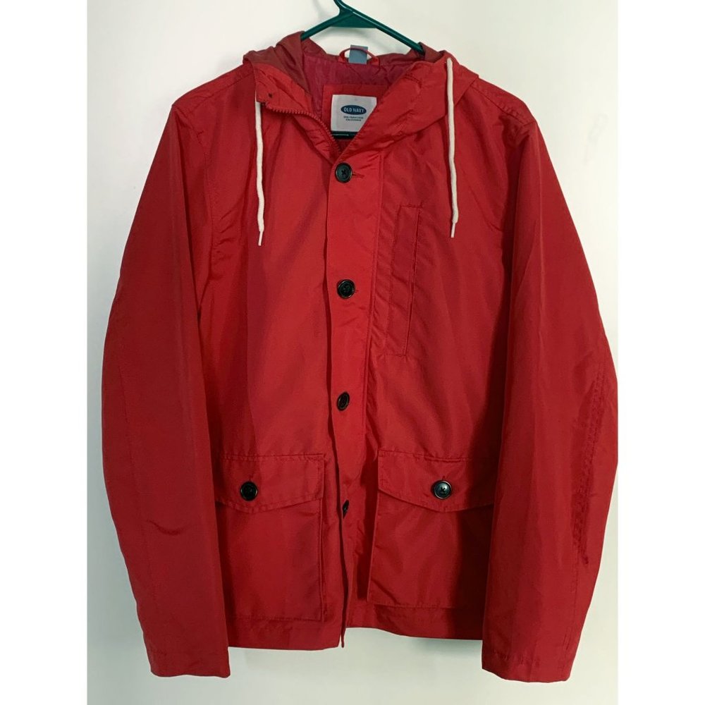 Old Navy lightweight jacket with hood Mens Size Small